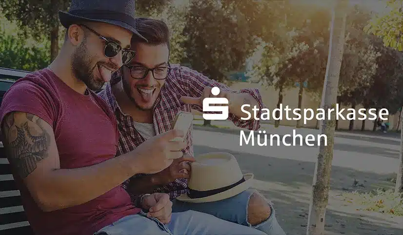 Stadtsparkasse München – Landingpage Webdesign Bietigheim von Rotblut